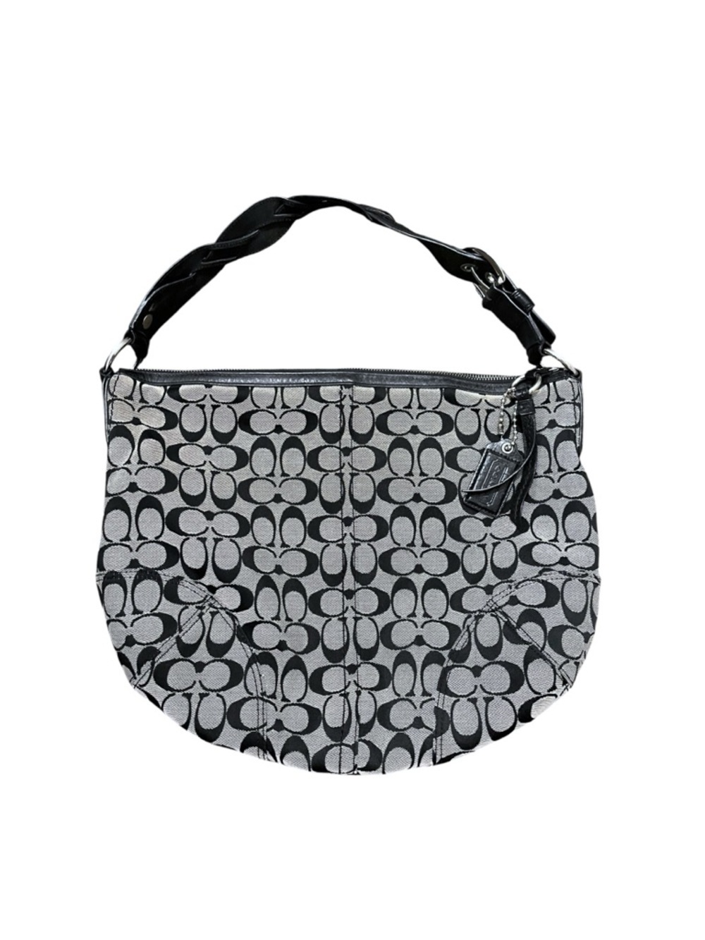 Y2K Coach Signature Shoulder Bag